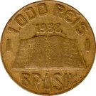 1000 Réis (Anchieta, small type)