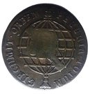 20 Réis - Maria I (Countermarked 10 Réis)