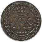 20 Réis - João Prince Regent