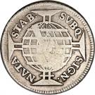 640 Réis - João Prince Regent (Countermarked 600 Réis)
