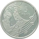5 Reais (Olympic Games Rio 2016 - Beach volleyball / Samba)