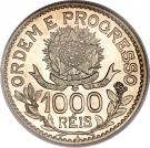 1000 Réis (no dashes between stars)