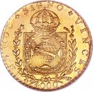 4000 Réis - Pedro I