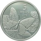 5 Reais (Olympic Games Rio 2016 - Cycling / Beach-Butterfly)