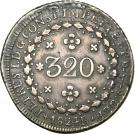 320 Réis - Pedro I