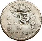 160 Réis - João Prince Regent (Countermarked 150 Réis)