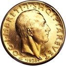 100 Franga Ari - Zog I (Royal Marriage; Prova)