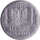 0.20 Lek - Vittorio Emanuele III