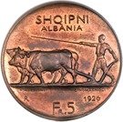 5 Franga Ari - Zog I (Prova)