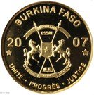 25 000 Francs CFA (African elephant; Trial Strike)