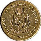 1 Franc - Mwambutsa IV