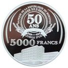 5000 Francs (50th Anniversary of the Central Bank)
