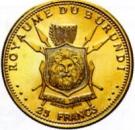 25 Francs - Mwambutsa IV (Golden Jubilee)