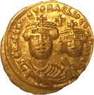 Solidus - Heraclius and Heraclius Constantine (VICTORIA AGGV; Carthage)