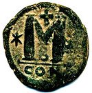 Justin 1- Follis [Constantinople mint]