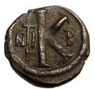 20 Nummi - justin I - Nicomedia mint