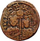 1 follis - Basile I et Constantin VII