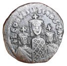 Follis - Basil I, Constantinople mint