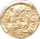 Tremissis - Anastasius I Dicorus