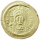 JUSTINIEN Ier﻿﻿ - SOLIDUS OR