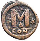 40 Nummi - Anastasius I (Constantinopolis mint)