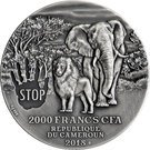 2000 Francs CFA (Cecil The Lion)