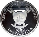 1000 Francs (50th anniversary Buenos Aires Numismatic Center)