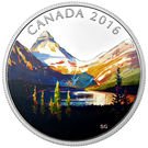 20 Dollars - Elizabeth II (Landscapes; Lake Magog)