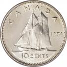 10 Cents - Elizabeth II (1st portrait)