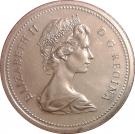 1 Dollar - Elizabeth II (2nd portrait, rim beads)