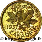 1 Cent - George VI (Pattern strike)