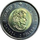 2 Dollars - Elizabeth II (The Battle of Vimy Ridge)