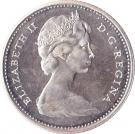 10 Cents - Elizabeth II (2nd portrait, silver)