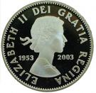 25 Cents - Elizabeth II (Golden Jubilee; Silver)