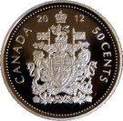 50 Cents - Elizabeth II (4th portrait; Silver Proof Issue)