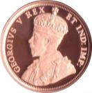 1 Cent - Elizabeth II (George V Copper Cent)