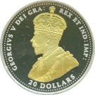 20 Dollars - Elizabeth II (George V - Battle of Neuve-Chapelle)