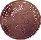 1 Cent - Elizabeth II (Specimen sets; bronze)