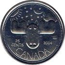 25 Cents - Elizabeth II (Canada Day)