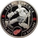 10 Dollars - Elizabeth II (Detroit Red Wings - Terry Sawchuk)
