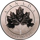 10 Dollars - Elizabeth II (½ oz. Canadian Maple Leaves)