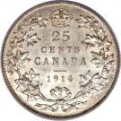 25 Cents - George V