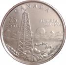 25 Cents - Elizabeth II (Alberta)