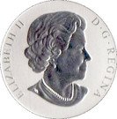 25 Cents - Elizabeth II (Grey Cup History; Montreal Alouettes)
