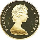 100 Dollars - Elizabeth II (Peace)