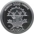25 Cents - Elizabeth II (Freedom; silver)