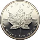 5 Dollars - Elizabeth II (2nd Portrait; 1 oz. Silver Bullion Coinage)
