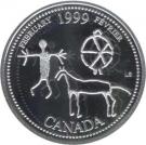 25 Cents - Elizabeth II (February; silver)