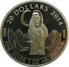 20 Dollars - Elizabeth II (Woolly Mammoth)