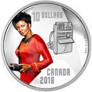 10 Dollars - Elizabeth II (Star Trek - Uhura)